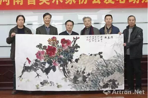 河南省美术家协会爱心助残创作笔会在郑州举行