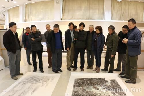 河南省第六届青年美术作品展作品评选举行