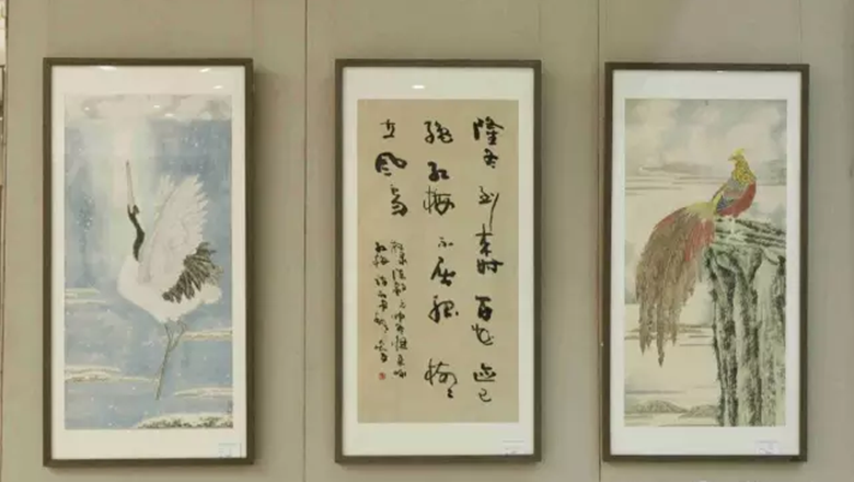 周口市书画名家作品在全国政协专委楼展出