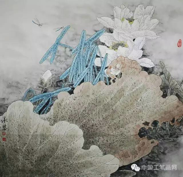 荷花品格 笔墨情怀——于承恩荷花作品特征