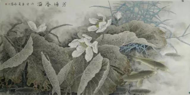 荷花品格 笔墨情怀——于承恩荷花作品特征