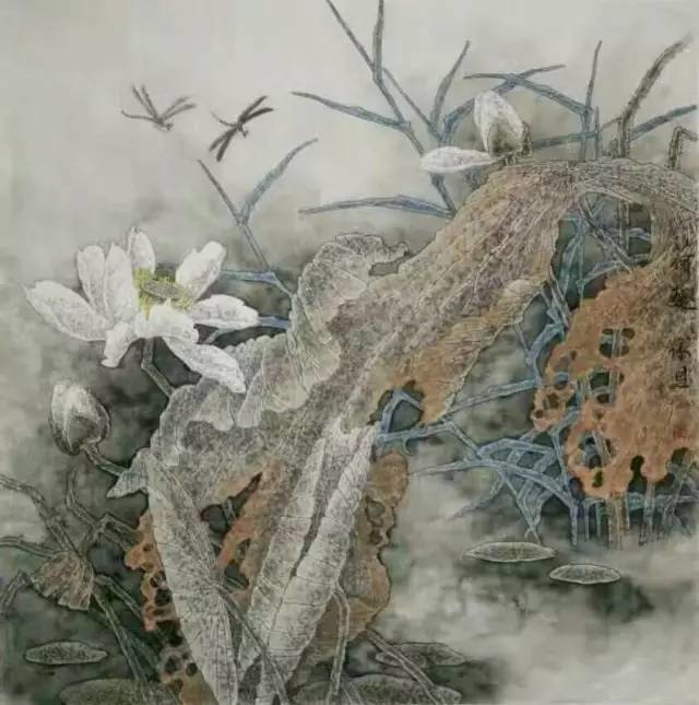 荷花品格 笔墨情怀——于承恩荷花作品特征