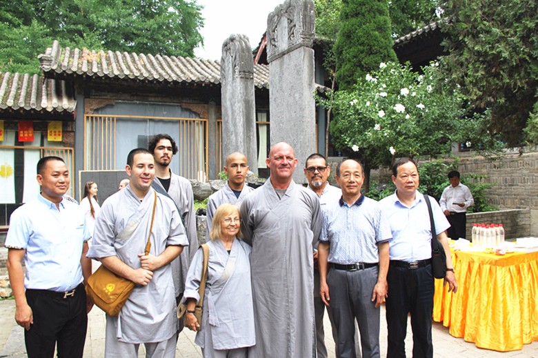 郸城书法艺术走进少林寺