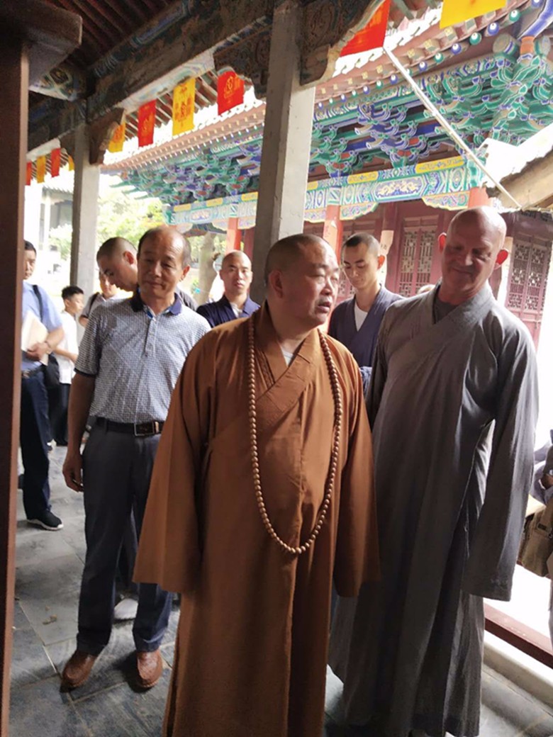 郸城书法艺术走进少林寺