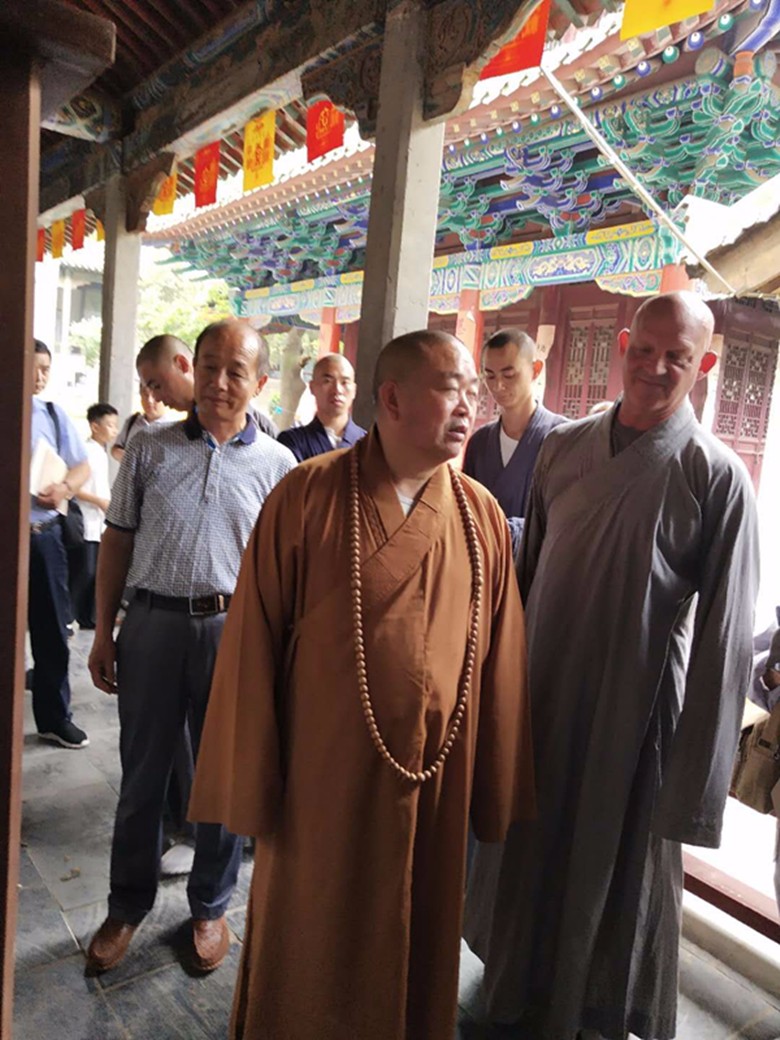 郸城书法艺术走进少林寺