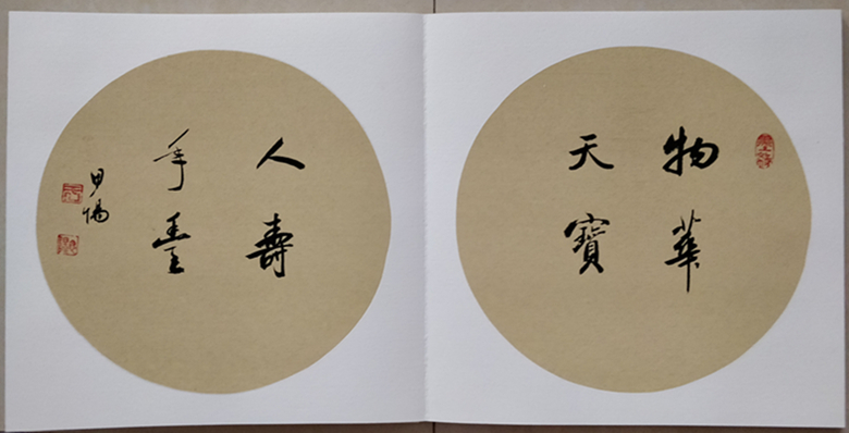 请欣赏郸城书法家创作的30本花样册页