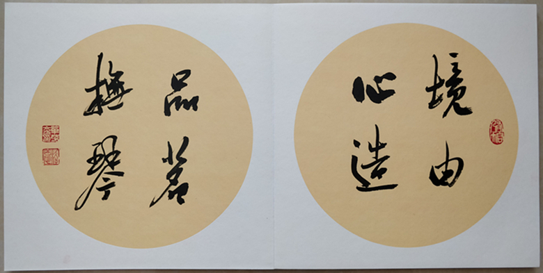 请欣赏郸城书法家创作的30本花样册页