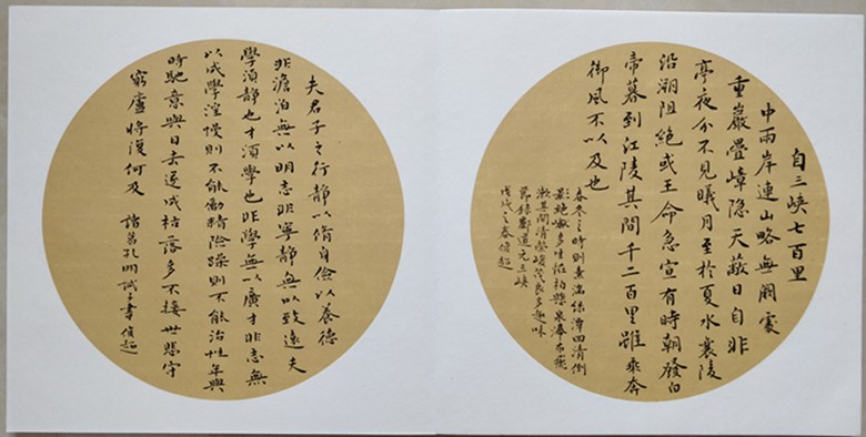 请欣赏郸城书法家创作的30本花样册页