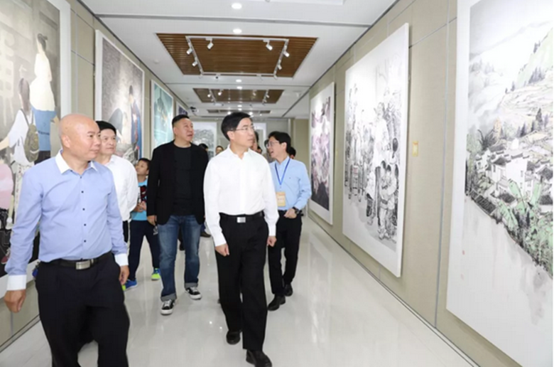 全国中国画作品展暨肇庆美术馆落成于10月28日在肇庆美术馆同步启幕