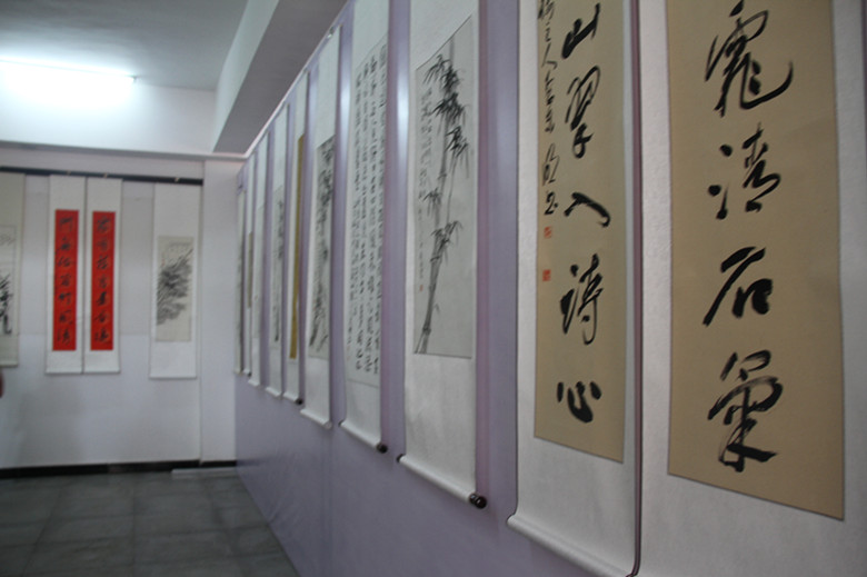 墨蕴春秋.李国宾.李东明父子书画作品展在郸城举办