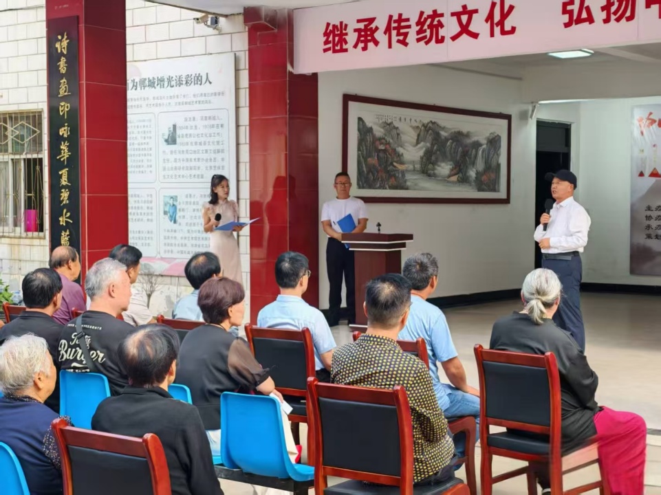 豫皖情“墨韵酒香”诗书画文化交流会 在中州艺术馆举办