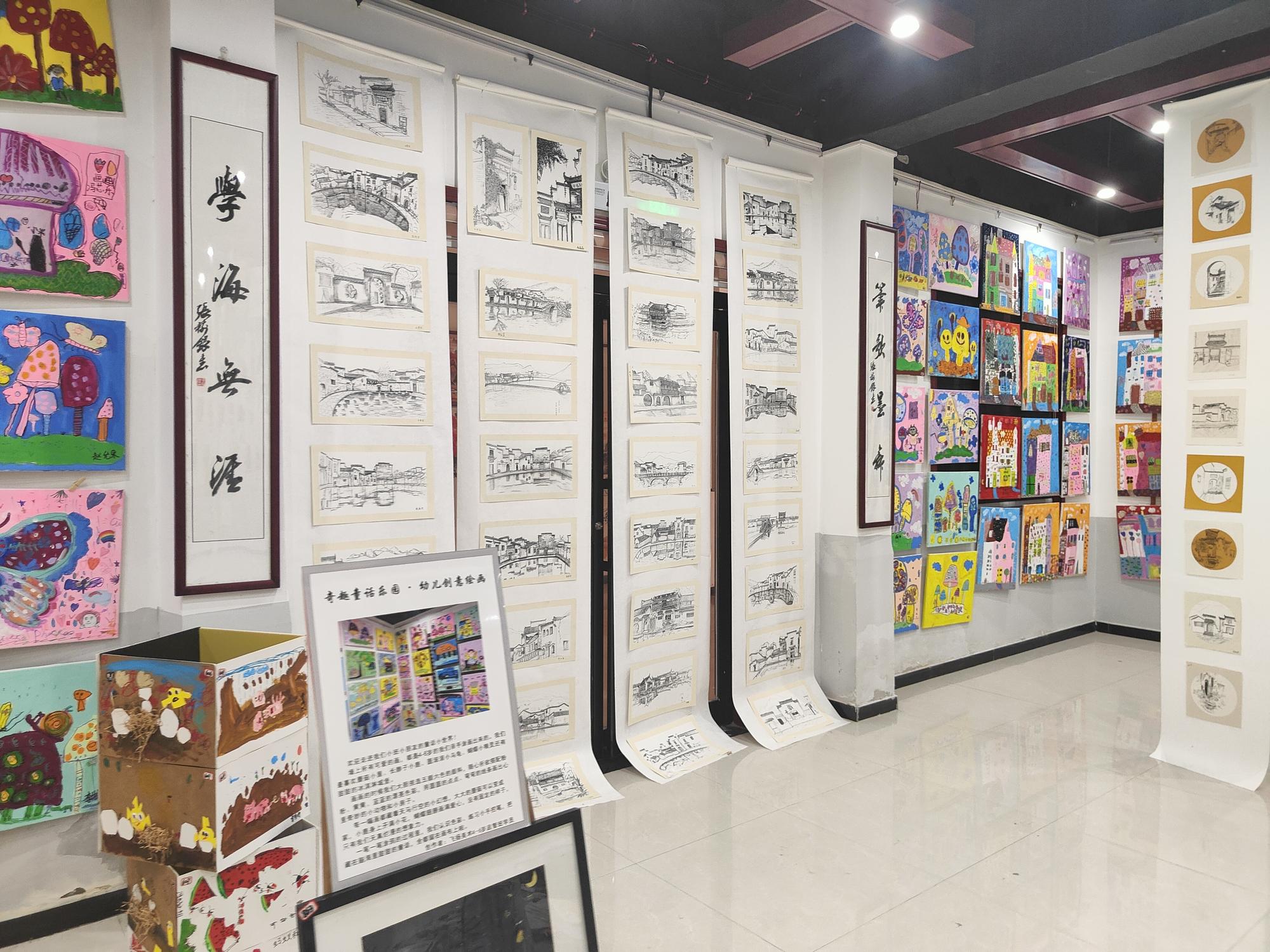 郸城县举办青少年美术作品展