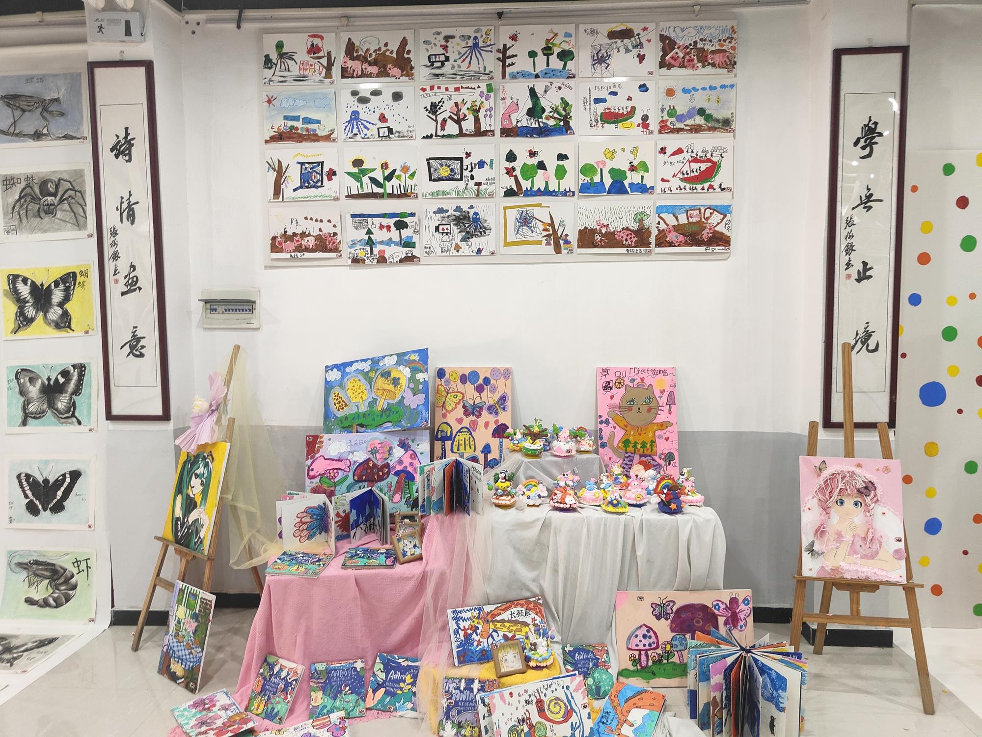 郸城县举办青少年美术作品展