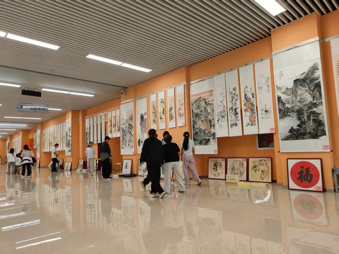 一城墨香聚风雅 市井丹青暖人心    ——郸城书画大集火热开市